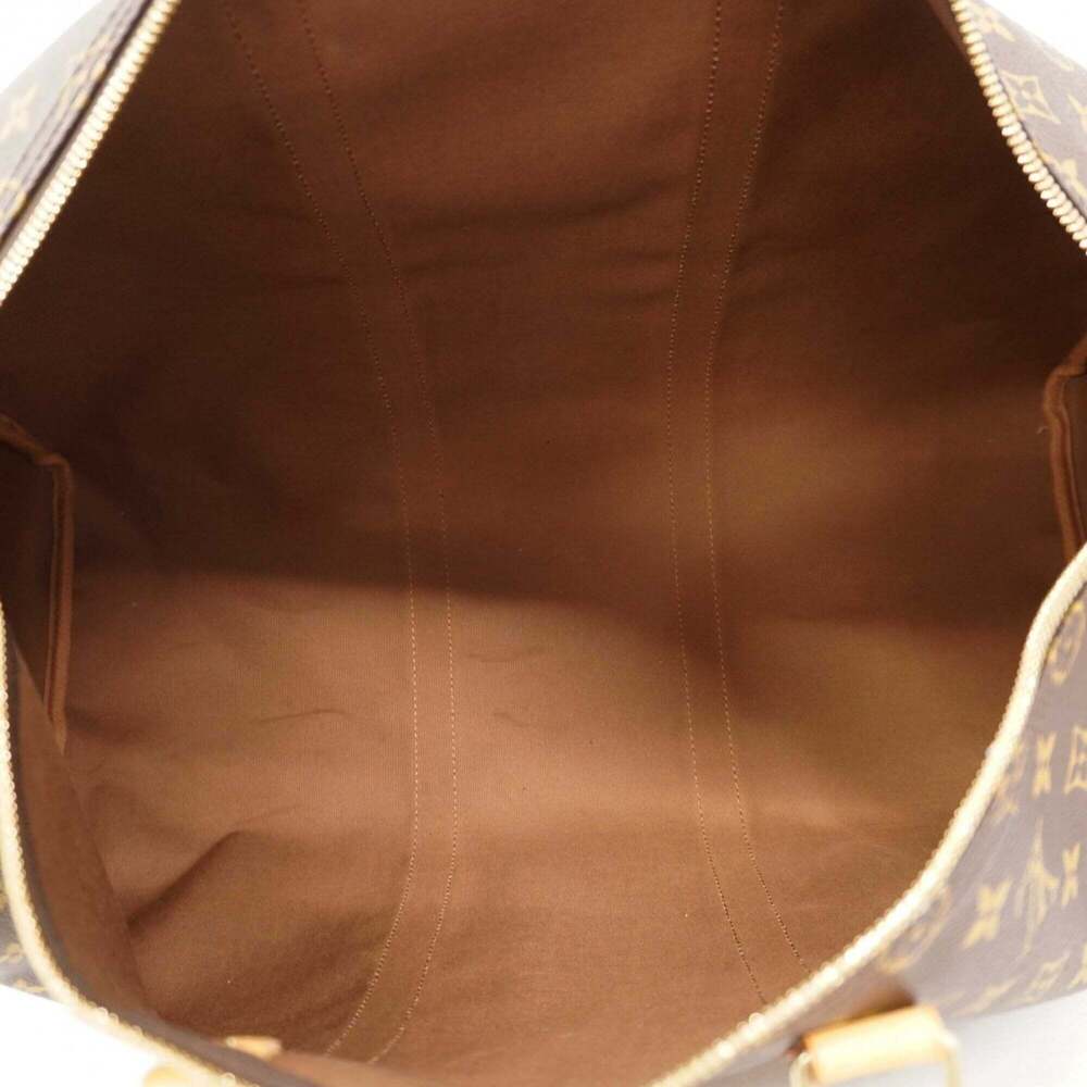 LOUIS VUITTON Brown Monogram Keepall 50 Boston Bag - Picture 4 of 11